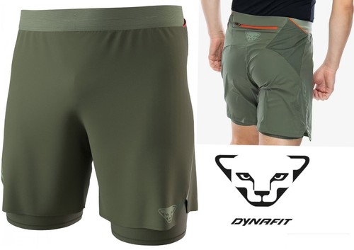 DYNAFIT alpine pro 2 in 1 trail run short ultralight quick dry mesh liner men XL - Picture 1 of 18