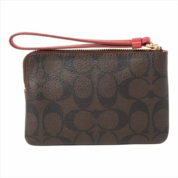 Coach Corner Zip Wristlet 58035 ジップ リストレット (1034) Coach Corner Zip Wristlet 58035 ジップ リストレット (1034