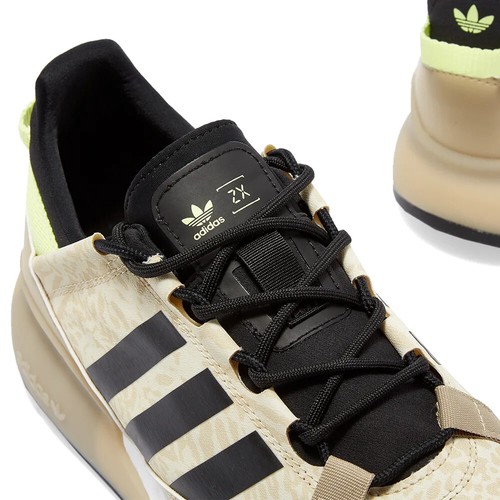ADIDAS ZX 2K BOOST PURE: SAVANNAH Y CORE BLACK: GW3515: Reino Unido 7 - Imagen 12 de 12