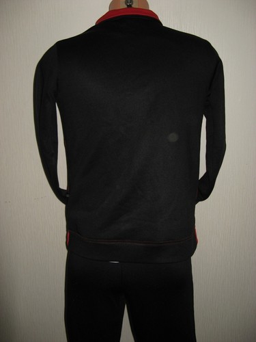 WORN BOYS BLACK & RED NIKE DRI FIT FULL ZIP FRONT TRACKSUIT AGEW 13-15 X/L BOYS - Picture 7 of 7
