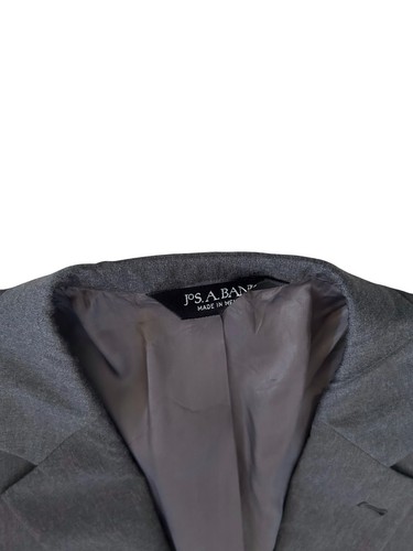 Jos. A. Bank Men's Dark Grey Suit Jacket Size 43 Regular - Picture 2 of 7