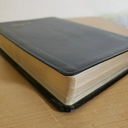 Holy Bible Nelson 334 Giant Print Concordance NKJV Black Bonded Leather 1992 - Picture 6 of 14