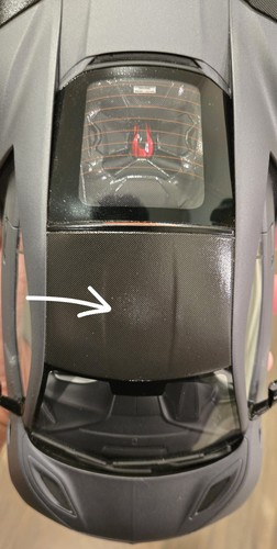 *LESEN* 1:18 Top Speed 2022 Acura NSX Type S Coupe Gotham grau matt Resin Karosserie - Bild 16 von 16