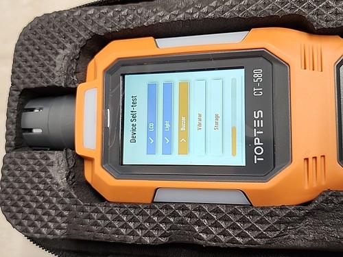CT-580 Portable CO Detector | Rechargeable with Alarm, TFT Display, 0-1000PPM - Picture 12 of 12
