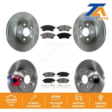 Brake Rotor & Semi-Metallic Pad Front Rear Kit For Chevrolet Cruze Sonic Limited