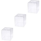 3 stücke Mode Acryl Gewebegehäuse Transparent Gewebe Halter Papier