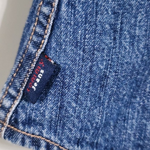 Tommy Jeans Vintage Top L/XL Denim Embroidered Western Boho Country Cowgirl - Picture 7 of 8