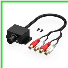 Universal RCA Volume Control Knob for Car and Home Audio Systems