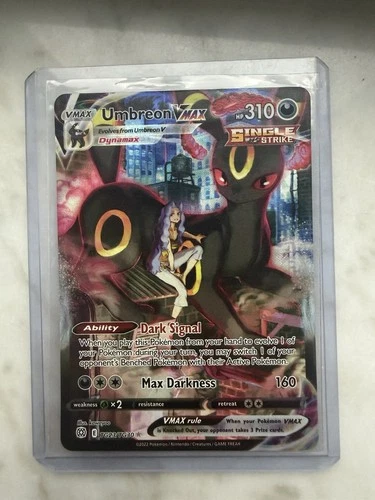 Pokémon TCG Umbreon VMAX TG23/TG30 Brilliant Stars Trainer Gallery NM Condition