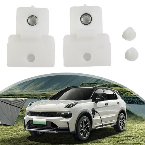 Useful Glass Track Clip Parts Door Replacement Accessories Plastic White - Picture 2 of 12