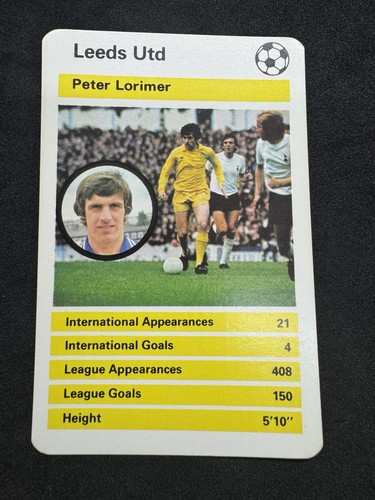 Top Trumps British Strikers 1978 - 32 cartas completas + caja Bell Cunningham - Imagen 14 de 15