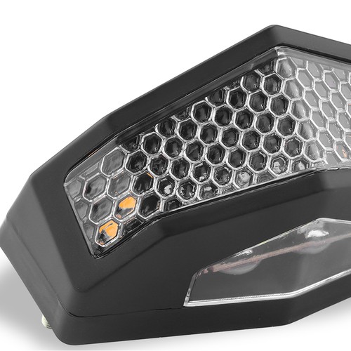Luces LED de parada de freno de señal de giro para motocicleta luces traseras de matrícula - Imagen 9 de 15