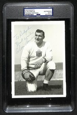 Alan Ameche Signed/Auto 5x7 Photo 1954 Heisman Wisconsin PSA/DNA 205858