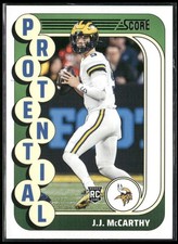 2024 Score #10 J.J. McCarthy Protential