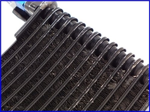 YAMAHA XJR1300 GSX-R1100 base large round oil cooler XJR1200 - Picture 6 of 10