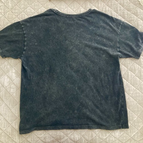 ROXY Women's Black Short Sleeve Stonewashed Sunny Days Graphic T-Shirt, Medium - Picture 3 of 13