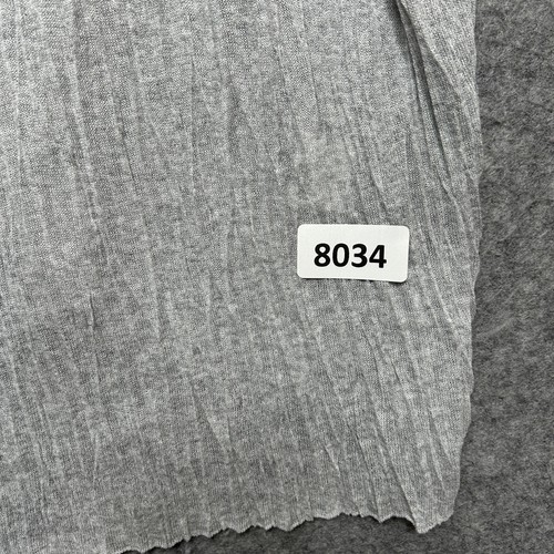 Eileen Fisher Sweater Womens XL Gray Silver Open Cardi Light Texture Knit Drape - Picture 15 of 16