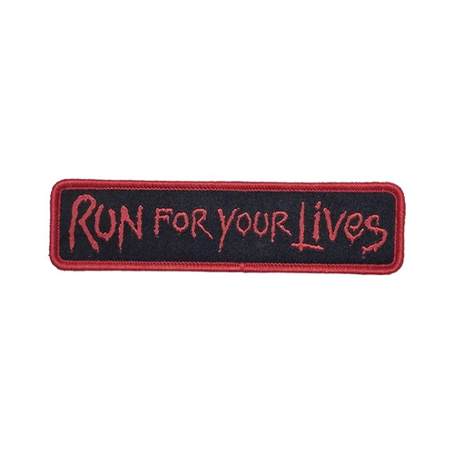 5x OFFICIAL IRON MAIDEN RUN FOR YOUR LIVES TOUR 2025 PATCHES NEW RARE SOLD OUT - Picture 2 of 7