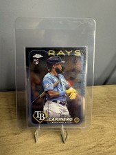 2024 Topps Chrome Update Series - Rookie Debut Junior Caminero #USC193 (RC)