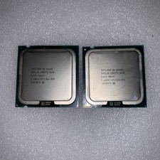 Lot of 2 Intel Core 2 Quad Q8400/Q6600 1333MHz LGA775 CPU Processor