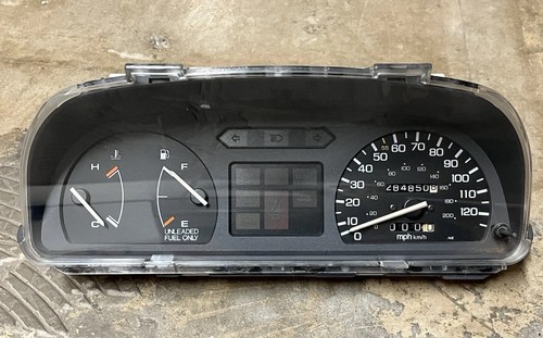 90-91 Honda Civic 3Dr DX MT Instrument Cluster Speedo Meter Gauges EF EF9 - Afbeelding 1 van 16