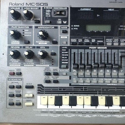 Roland MC-505 シルバー　ヴィンテージ　ジャンク品 s-l400.jpg