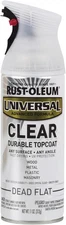 All Surface Clear Topcoat Spray Dead Flat 11 oz