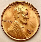 1941-S  Uncirculated BU Red RD - Lincoln Wheat Cent ~ B788