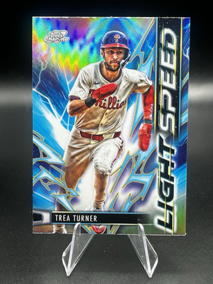 Trea Turner 2025 Topps Cosmic Chrome #LS-8 Light Speed Philadelphia Phillies