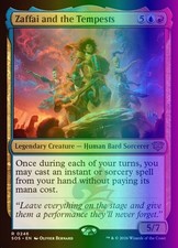 Zaffai and the Tempests (246/94) Secrets of Strixhaven Promos LP FOIL- Stamped