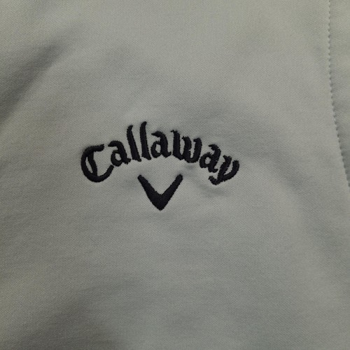 Callaway Weather Series Vest Mens Large Gray Full Zip Golf Jacket Performance - Picture 2 of 10