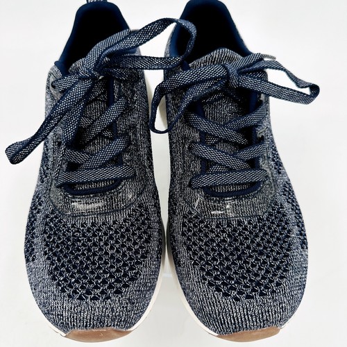 Skechers BOBS Squad Glitz Maker Sneaker Stretch Glitter Navy Womens Size 6.5 - Picture 4 of 8