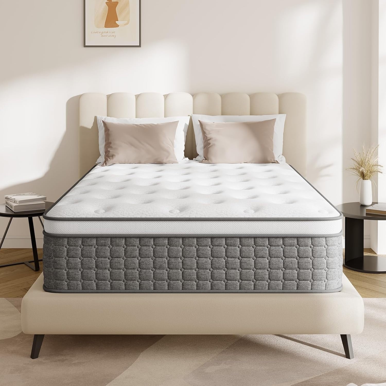 GREOO PHS12Q Queen Size Mattress in a Box 12 Hybrid Cooling Gel Memory Foam 26590₽