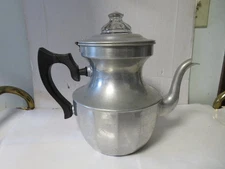 Vintage Royal Stove Top Coffee Percolator 1920s Goose Neck Spout