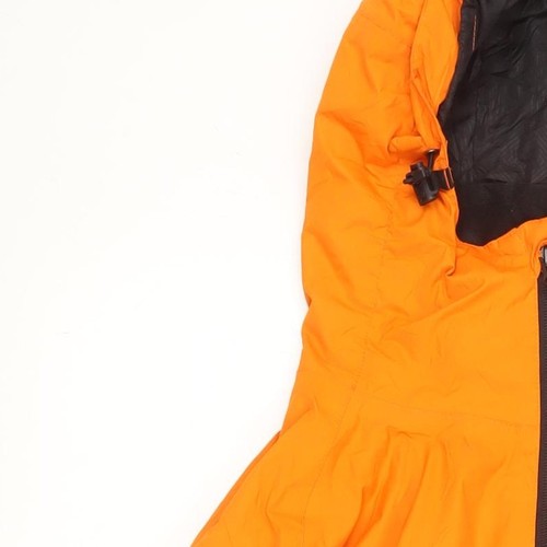 Animal Parka Jacke Herren XL Orange mit Kapuze - Bild 10 von 12