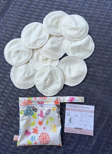 10 Stilleinlagen nagelneu Bio Bambus mit Tasche & Handbuch enthalten