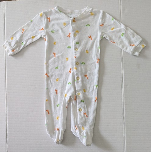 3 Pc's Girl's Size: 6 Months Carter's Long Sleeve Sleepers Hearts, Lady Bugs - Picture 12 of 16