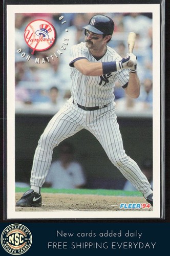 Don Mattingly 1994 Fleer Sunoco #17 NM-MT OR BETTER New York Yankees - Bild 1 von 2