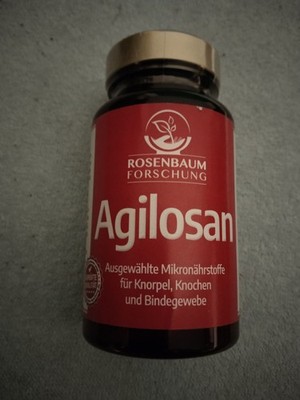 Agilosan, Mikronährstoffe für alle Gelenke, Knorpel Knochen, Rosenbaum Forschung