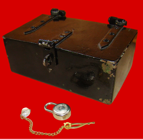 Metallkassette Wehrmacht Ausrüstung Deutschland 1920–40er Jahre - Bild 1 von 9