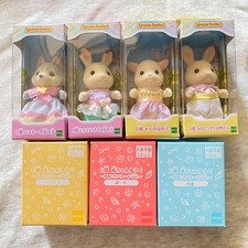 Sylvanian Families Dream Parade Limited Set Prize D and E Figures and Baby Yuugu