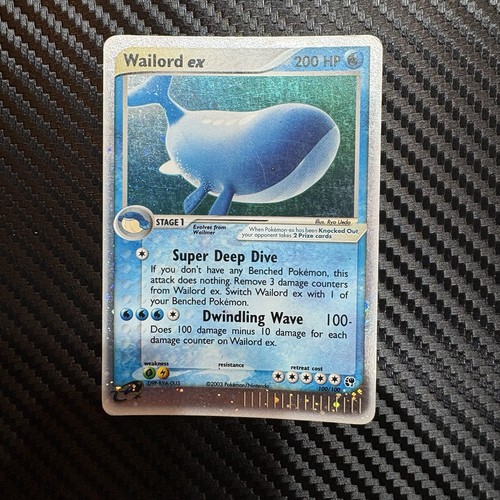 Pokémon Karte Wailord ex 100/100 (2003) Pokémon TCG (MYREF#3)