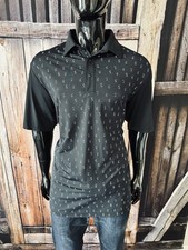 PXG Parsons Extreme Golf SS Black & White Polo Shirt Size Large