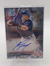 Clint Frazier AUTOGRAPH New York Yankees 2017 Bowman Chrome AUTO CPA-CF