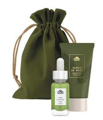LCN ''jardin de noel'' Set 3-3eihnachten Geschenk Kosmetik Set-Handcreme/Nail Shot
