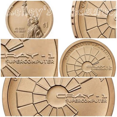 2026 P&D Wisconsin (WI) Am Innovat 2-Uncirculated Dollar Coins Features Cray-1