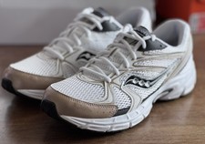 Women  s Size 11 Saucony Ride Millennium White Gold Black S70812-18 New In Box