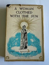 A Woman Clothed With The Sun, John, J. Delaney - 1960 - Hardcover Book DJ