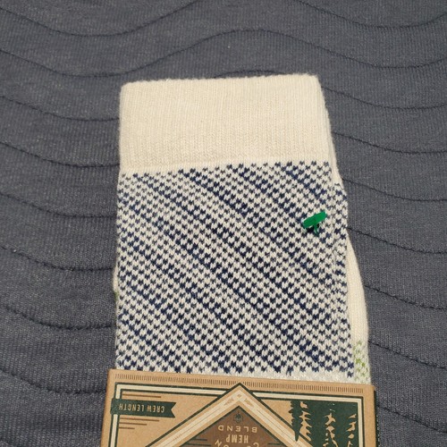 2 Pairs United By Blue Tacony Hemp Socks Unisex Large Crew Style Antimicrobial  - Picture 7 of 8
