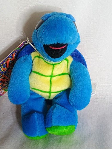 Liquid Blue Grateful Dead Lazy Lightning 7" Bean Plush Stuffed Turtle Terrapin - 第 5/8 張圖片
